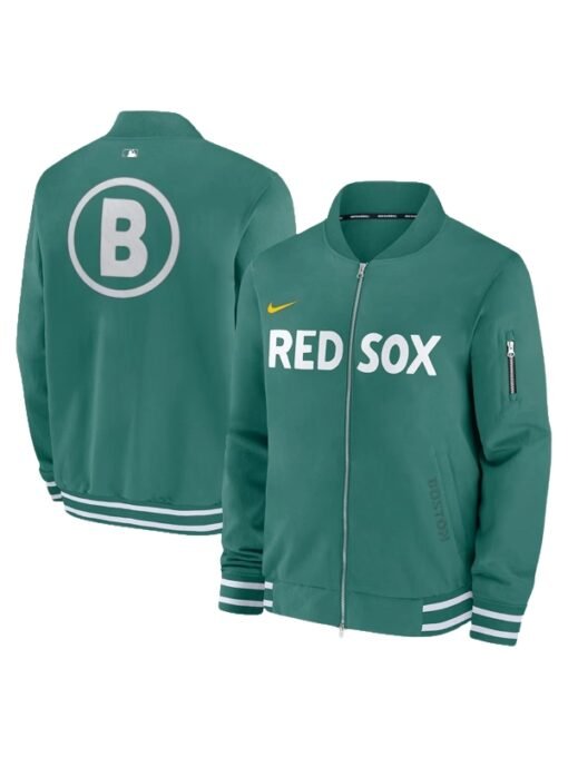 Nike Boston Red Sox City Connect Bomber Jacket