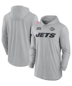 New York Jets Salute to Service Hooded T-Shirt 2024