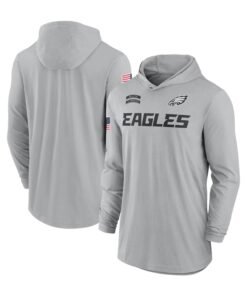 2024 Philadelphia Eagles Salute to Service Hooded T-Shirt