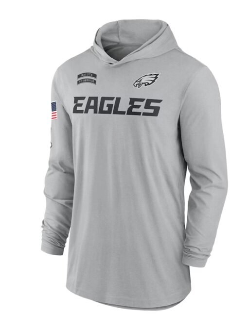 Philadelphia Eagles Salute to Service Hooded T-Shirt