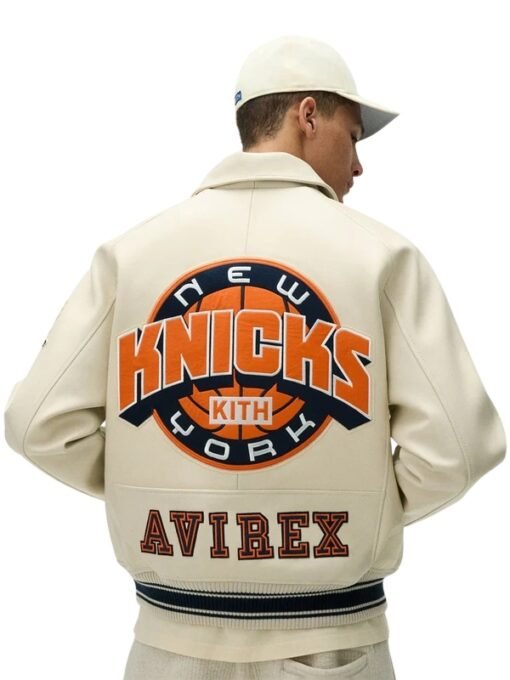 Kith & Avirex New York Knicks Icon Jacket