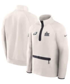 Eagles Super Bowl LIX Opening Night Tech Half-Zip Jacket