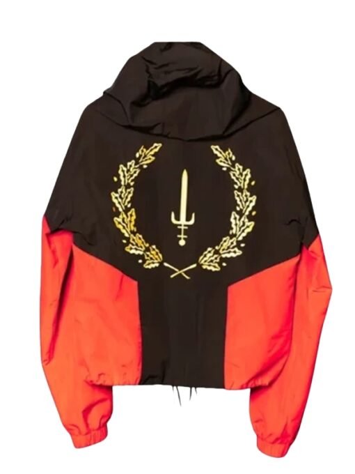 American Heritage Flag Black And Red Jacket