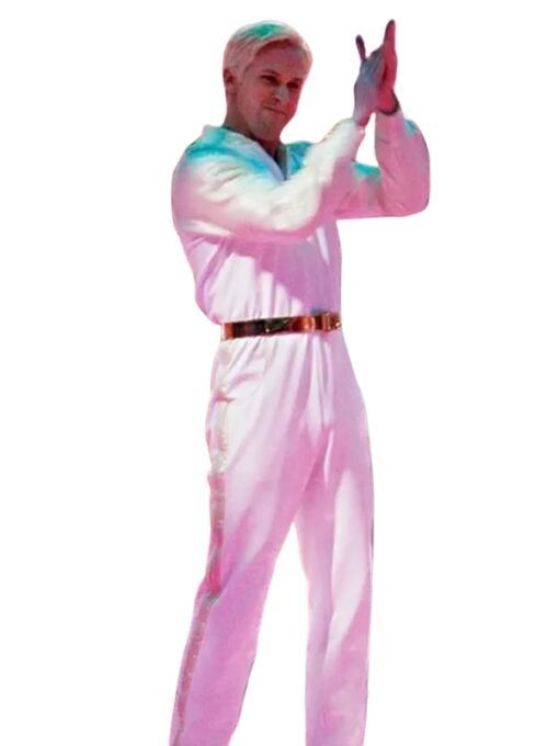 White Tracksuit Barbie Ryan Gosling