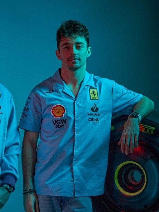 Miami Grand Ferrari Blue Shirt