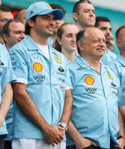 Ferrari Miami Grand Prix Blue Shirt