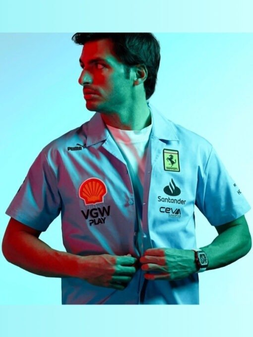 Ferrari Blue Shirt