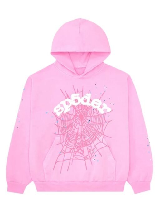 Pink Spider Hoodie