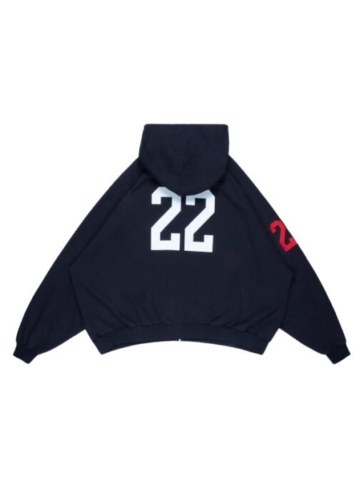 Balenciaga Polo Blue Hoodie