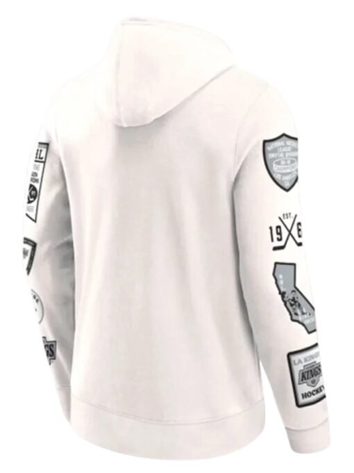 Los Angeles Kings Letterman Pullover Hoodie