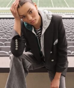 Veronica Beard Philadelphia Eagles Dickey Jacket