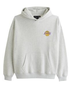 Los Angeles Lakers Abercrombie Hoodie Grey