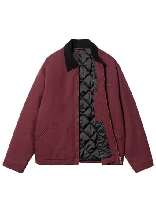 Carhartt Wip Detroit Maroon Jacket