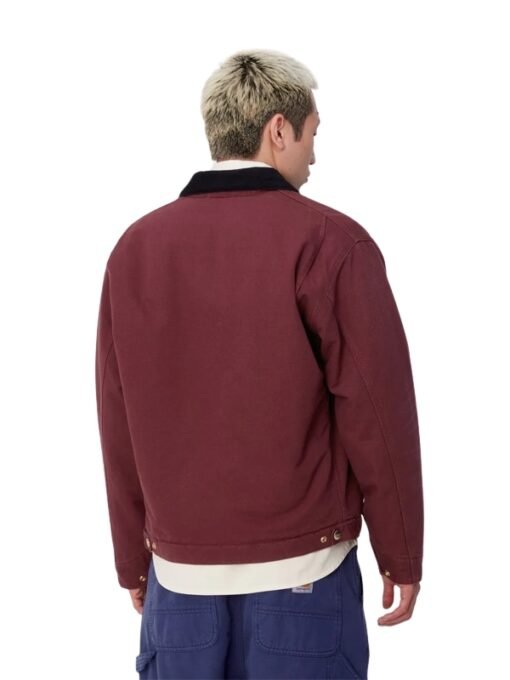 Carhartt Wip Detroit Jacket Maroon