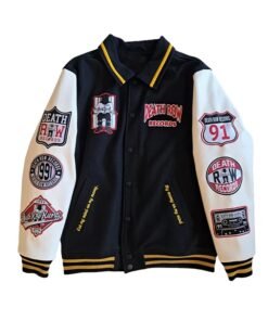 Death Row Records Patched Varsity Jacket