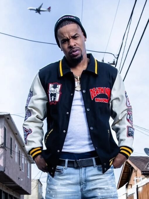 Death Row Records Patched Jacket