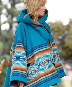 Kelly Reilly Yellowstone S03 Hooded Coat