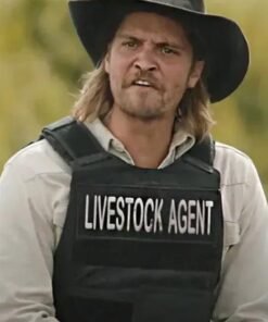 Yellowstone Livestock Agent Vest Black