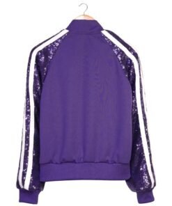 KoRn x Adidas Sequin Purple Track Jacket