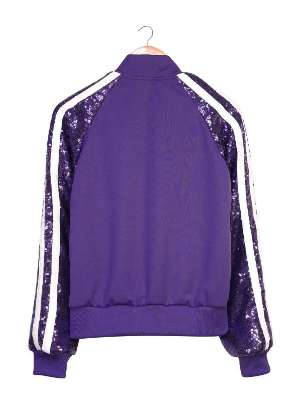 KoRn x Adidas Sequin Purple Track Jacket