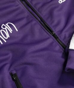 Sequin KoRn x Adidas Track Jacket Purple