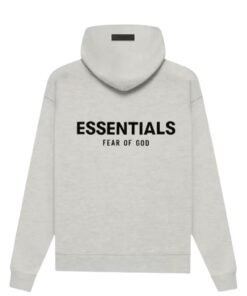 Light Oatmeal Essentials Hoodie