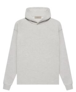 Light Oatmeal Essentials Grey Hoodie