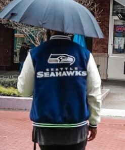Seattle Seahawks 50th Season Jacket Blue