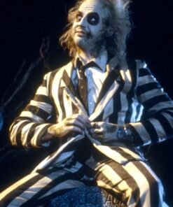Michael Keaton Beetlejuice Costume Suit