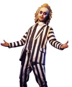 Michael Keaton Beetlejuice 2024 Costume Suit