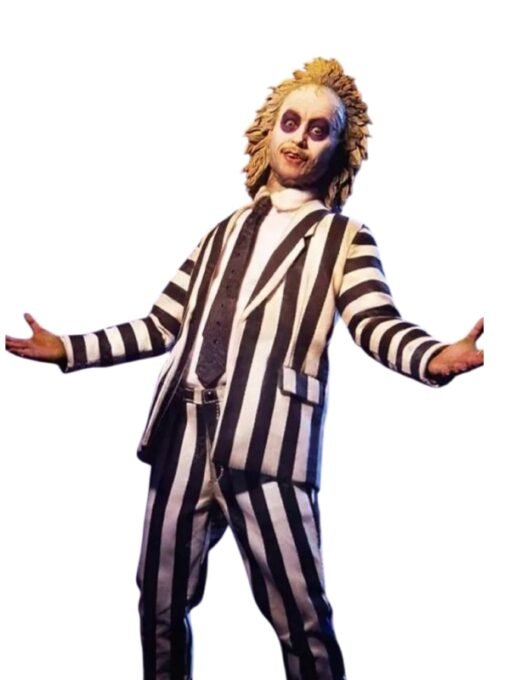 Michael Keaton Beetlejuice 2024 Costume Suit