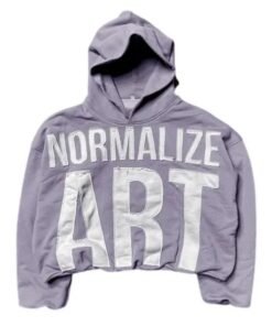 Billionaire Studios Normalize Art Purple Hoodie