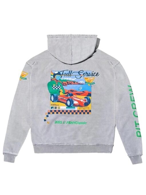 Anthony Edwards Pit Crew Grey Hoodie