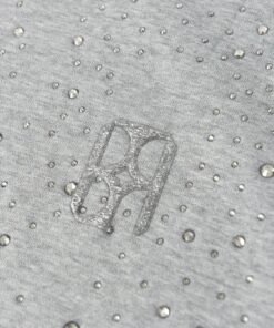 Birth of Royal Child 20K Swarovski Diamond Grey Hoodie