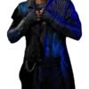Descendants 3 Hades Black Leather Coat