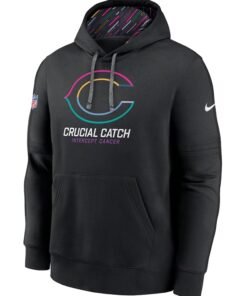 Chicago Bears Crucial Catch Club Pullover Hoodie