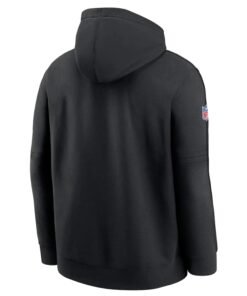 Chicago Bears Crucial Catch Club Black Hoodie