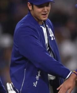 Los Angeles Dodgers Blue Bomber Jacket