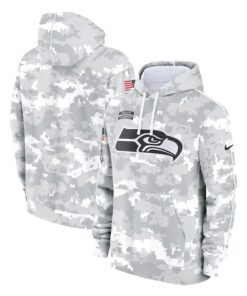 Seattle Seahawks Arctic Camo Salute to Service Hoodie