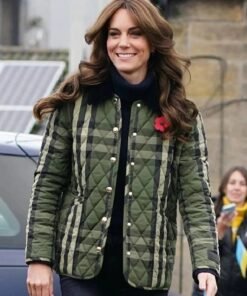 Kate Middleton Quilted Burberry Jacket