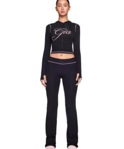 Gia Black Tracksuit