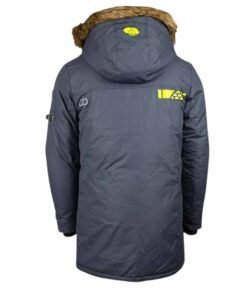 Deep Stone Crypt Raid Fur Jacket Grey