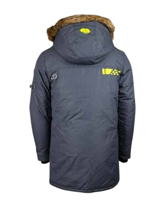 Deep Stone Crypt Raid Fur Jacket Grey