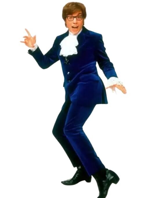 Mike Myers 1997 Movie Austin Powers Blue Suit