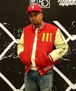 Nas KDIII Letterman Jacket