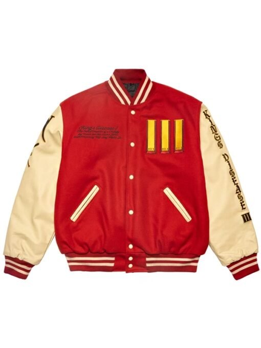 Nas KDIII Disease 3 Letterman Jacket