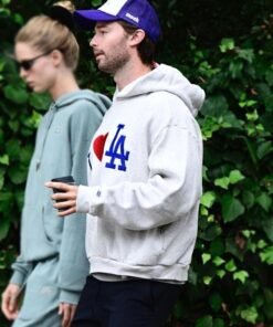 Madhappy x Dodgers I Love LA Hoodie Grey