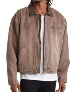 Elwood Petrol Brown Denim Jacket