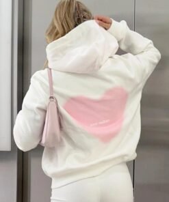 Amare Radiate Love White Hoodie