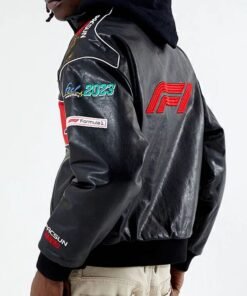 F1 x PacSun Leather Pole Position Jacket